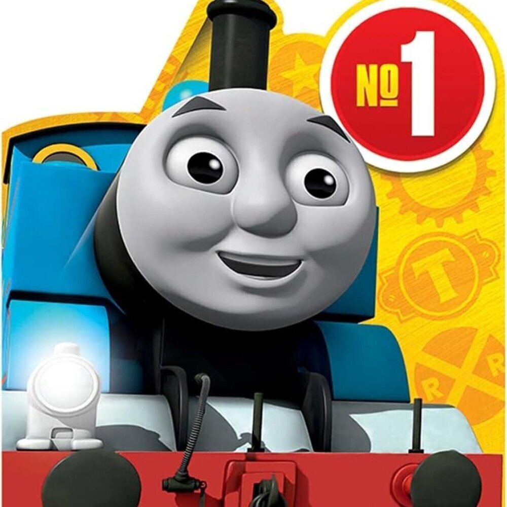 Amscan  "Thomas All Aboard Multicolor'' Thank You Postcards, 8ct